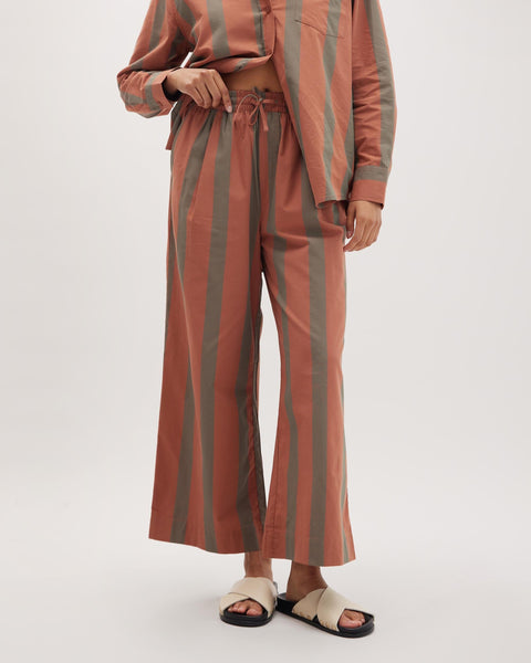 Womens Quorias Drawstring Pant - Cotton Rayon Woven